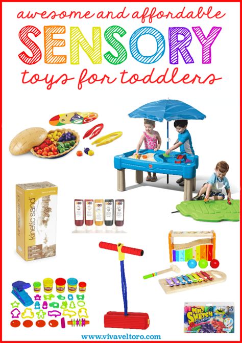 what are some affordable sensory toys for home use